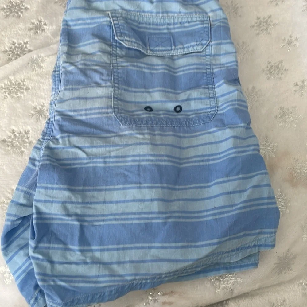 Vineyard Vines Blue Striped Men's Swim Shorts